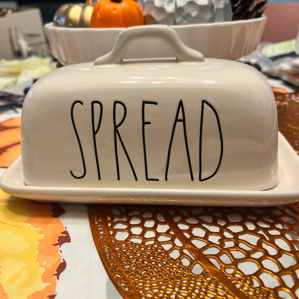Rae Dunn Spread Butter Dish, VHTF
